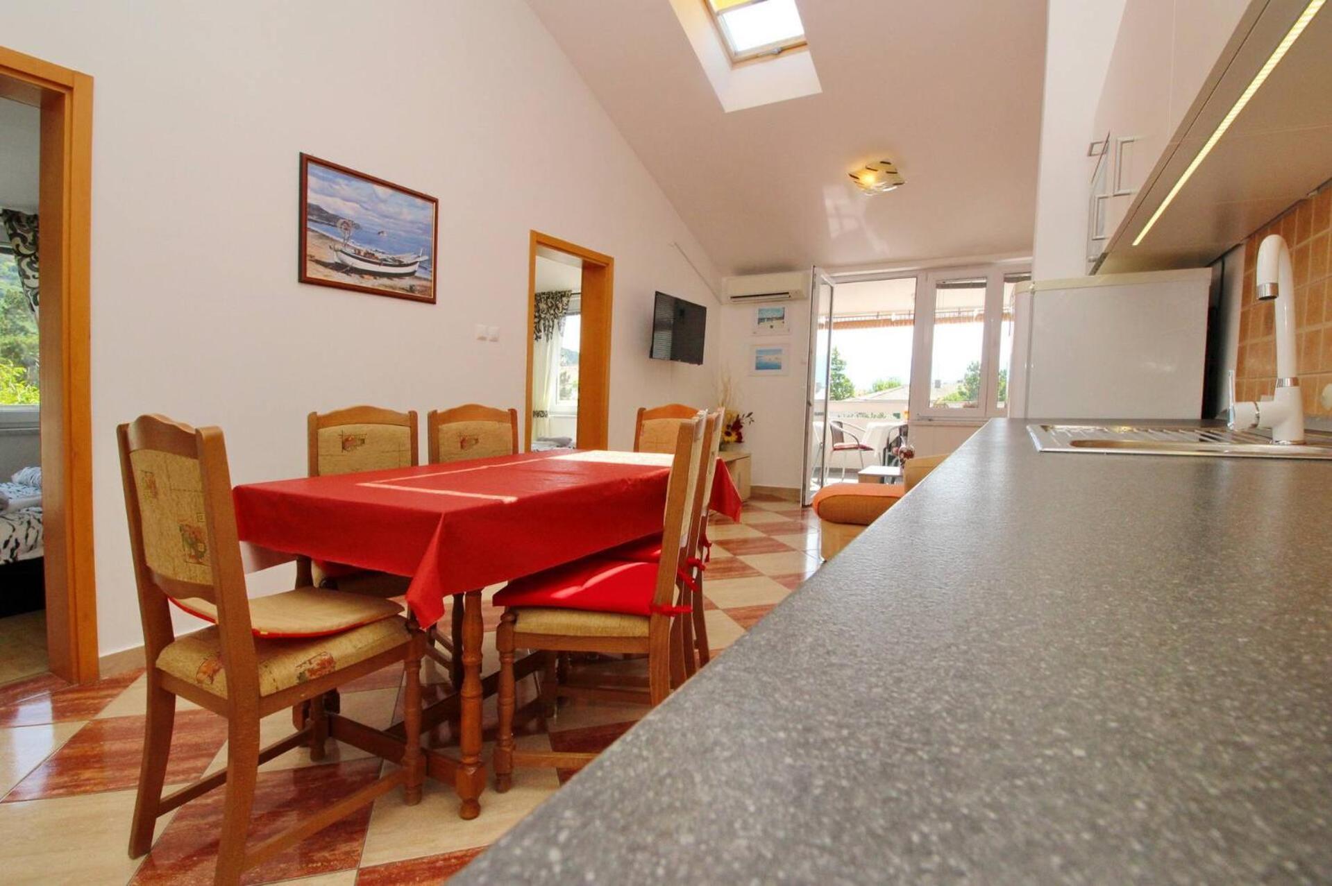 Apartments Aquarium Dorcic Baška Eksteriør bilde