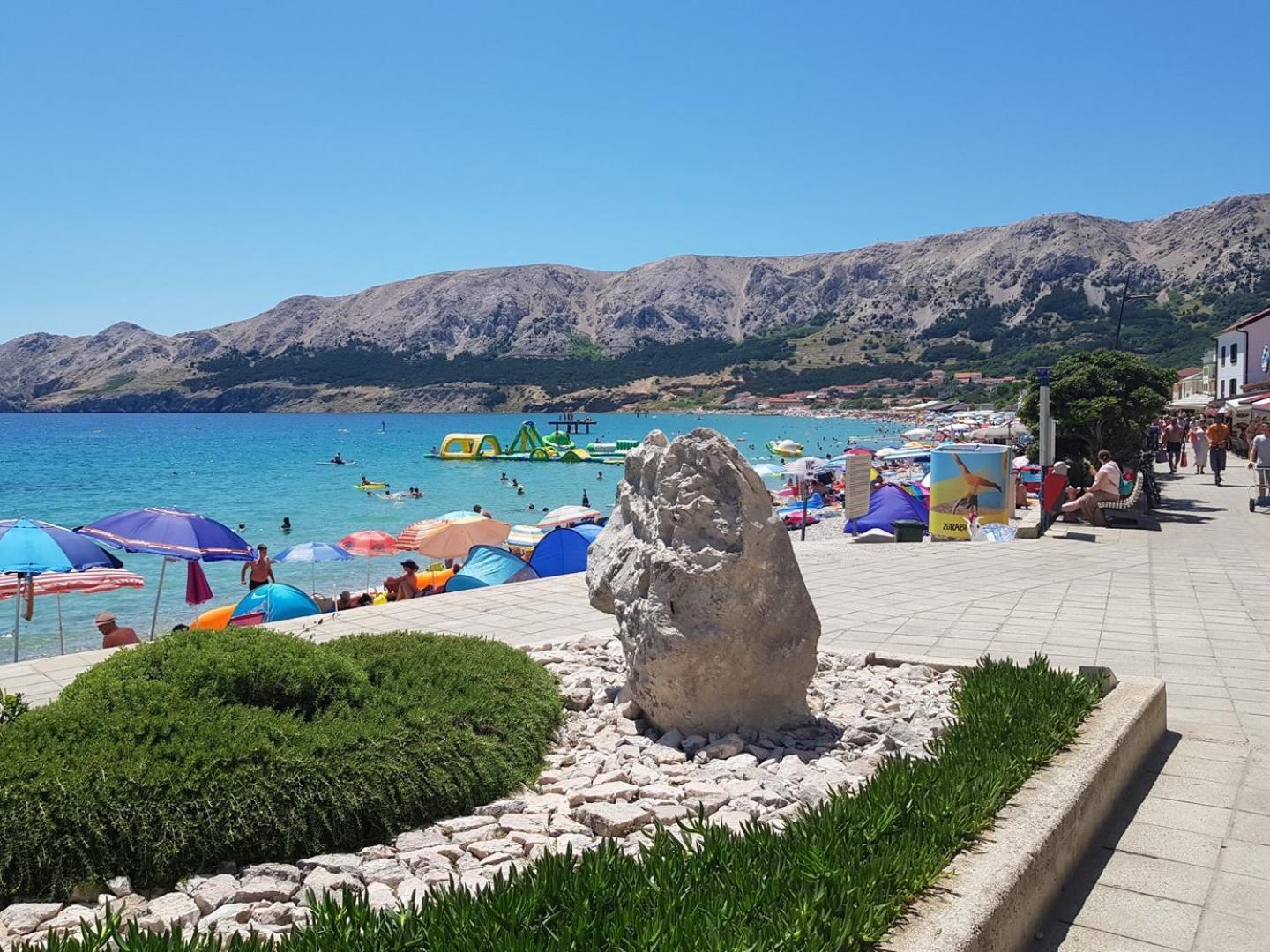 Apartments Aquarium Dorcic Baška Eksteriør bilde